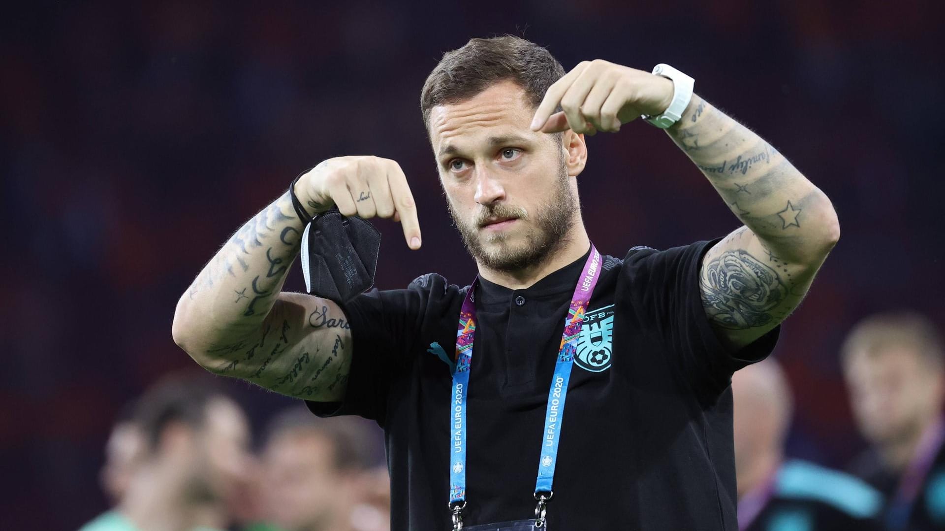 War gegen die Niederlande zum Zuschauen verdammt: Nach seiner Sperre wird der Österreicher Arnautovic beim Spiel gegen die Ukraine wieder in der Startelf stehen.