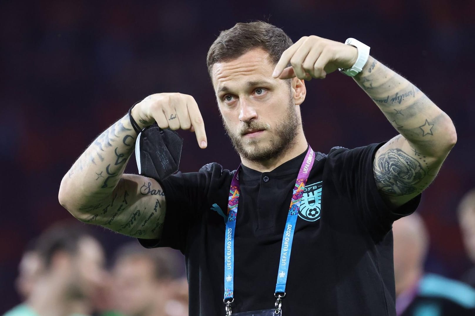 War gegen die Niederlande zum Zuschauen verdammt: Nach seiner Sperre wird der Österreicher Arnautovic beim Spiel gegen die Ukraine wieder in der Startelf stehen.