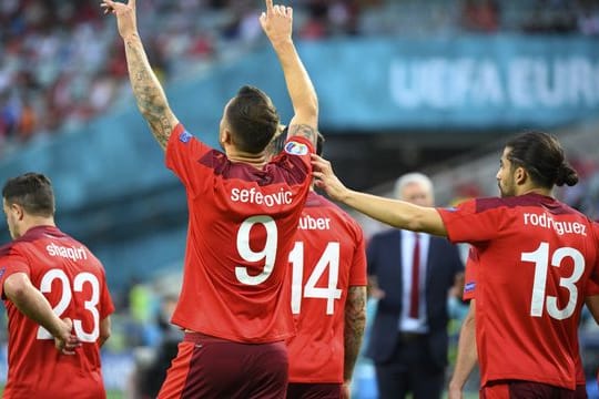 Haris Seferovic brachte die Schweiz schon früh in Führung.