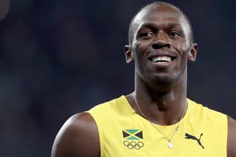 Usain Bolt: Der Sprinter ist auf einen Schlag um zwei Kinder reicher geworden.