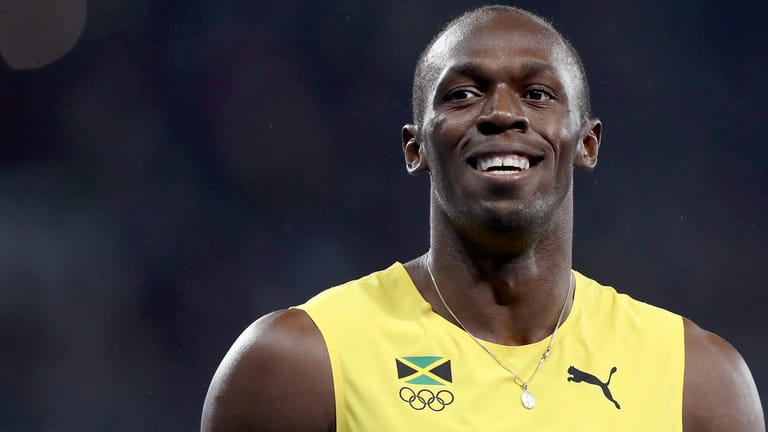 Usain Bolt: Der Sprinter ist auf einen Schlag um zwei Kinder reicher geworden.