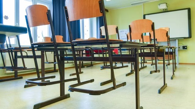 Klassenzimmer einer Schule Klassenzimmer einer Schule