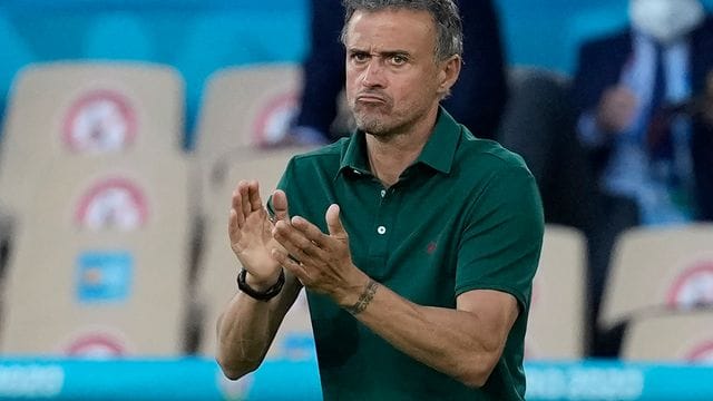 Kann mit Druck umgehen: Spanien-Coach Luis Enrique.