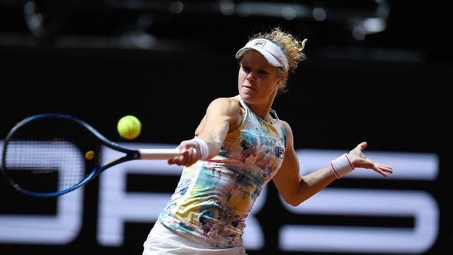 Kämpfte sich in Bad Homburg ins Achtelfinale: Laura Siegemund.