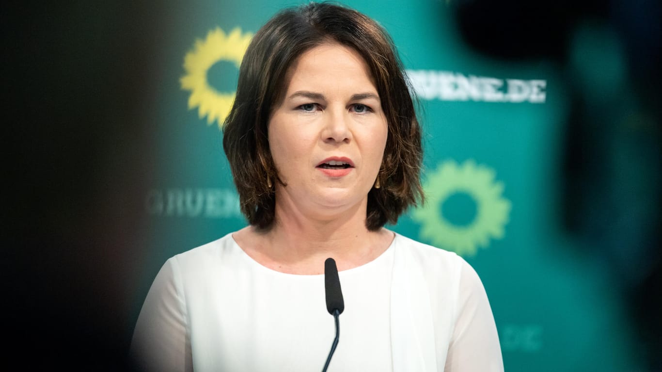 Annalena Baerbock: Die Grünen-Kanzlerkandidatin widersprach dem Vorwurf von Olaf Scholz.