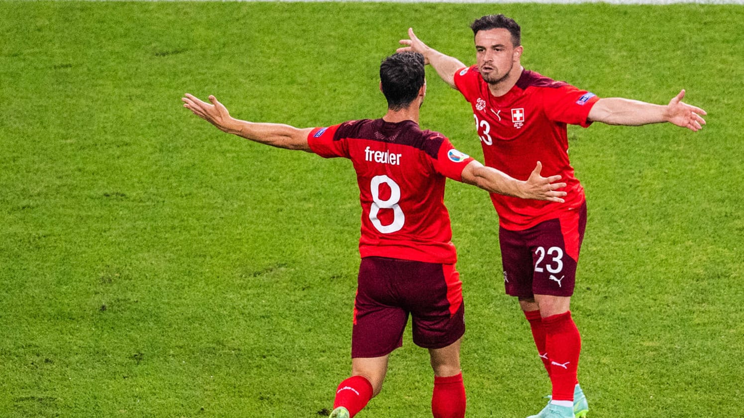 Die Schweiz um MatDie Schweiz um Matchwinner Xherdan Shaqiri jubelt über den Sieg gegen die Türkei – wusste aber 24 Stunden lang nicht, was dieser Wert sein sollte. chwinner Xherdan Shaqiri jubelt über den Sieg gegen die Türkei. Doch kann sie sich auch über das Weiterkommen freuen?