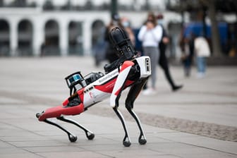 Der Roboter "Spot" der Firma Boston Dynamics: Das Unternehmen ist mit laufenden Robotern bekannt geworden.