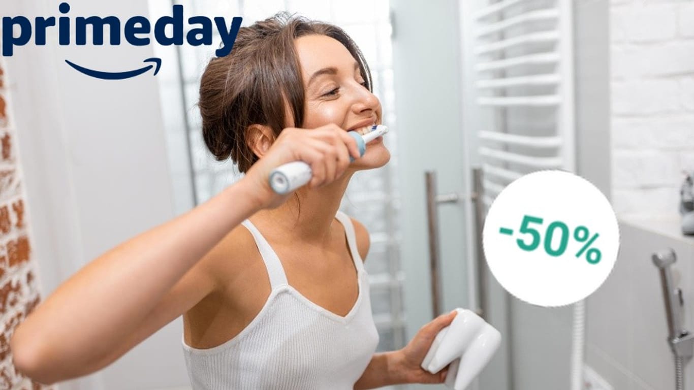 Zum Amazon Prime Day gibt es die Oral-B Schallzahnbürste Pulsonic Slim Luxe 4900 zum halben Preis.