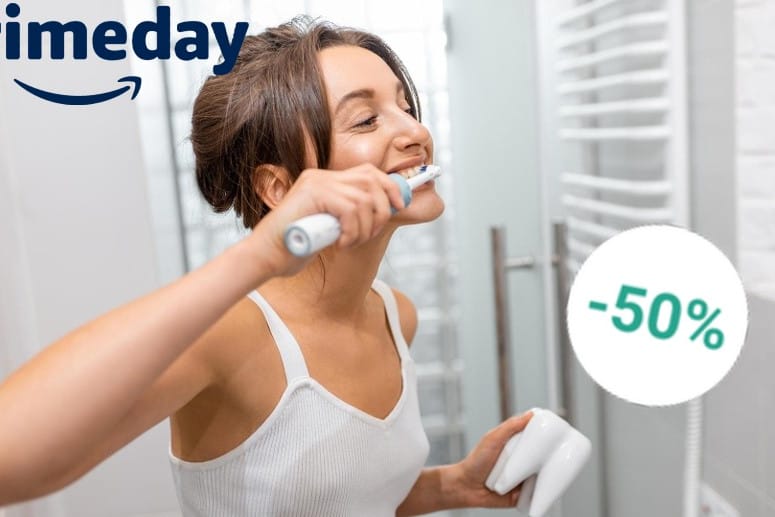 Zum Amazon Prime Day gibt es die Oral-B Schallzahnbürste Pulsonic Slim Luxe 4900 zum halben Preis.