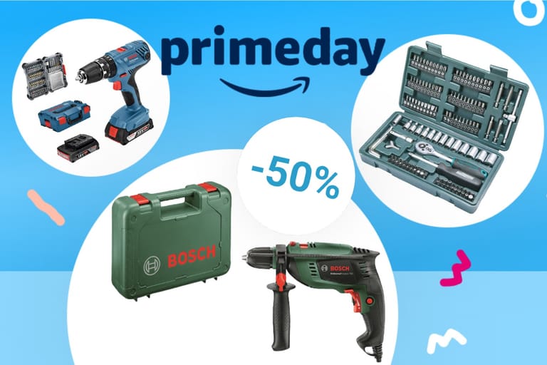 Das sind die besten Heimwerker-Deals am Amazon Prime Day 2021.