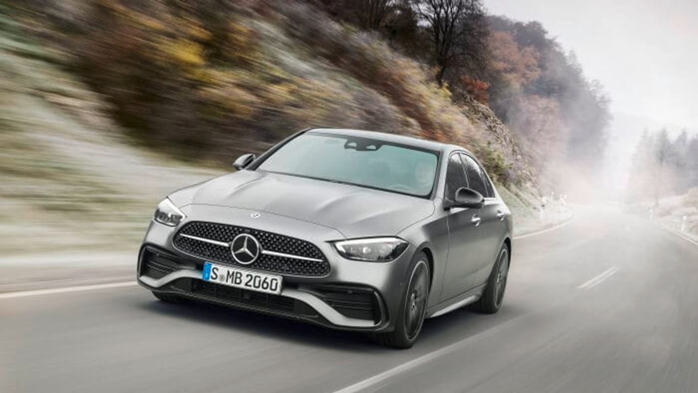 Mercedes: Der Hersteller bringt seine neue C-Klasse zeitgleich als Stufenheck und als T-Modell (Kombi) heraus.