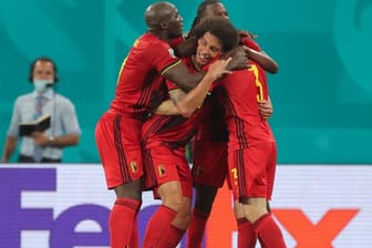 Die belgische Mannschaft zeigt sich bei der EM bisher in starker Form.