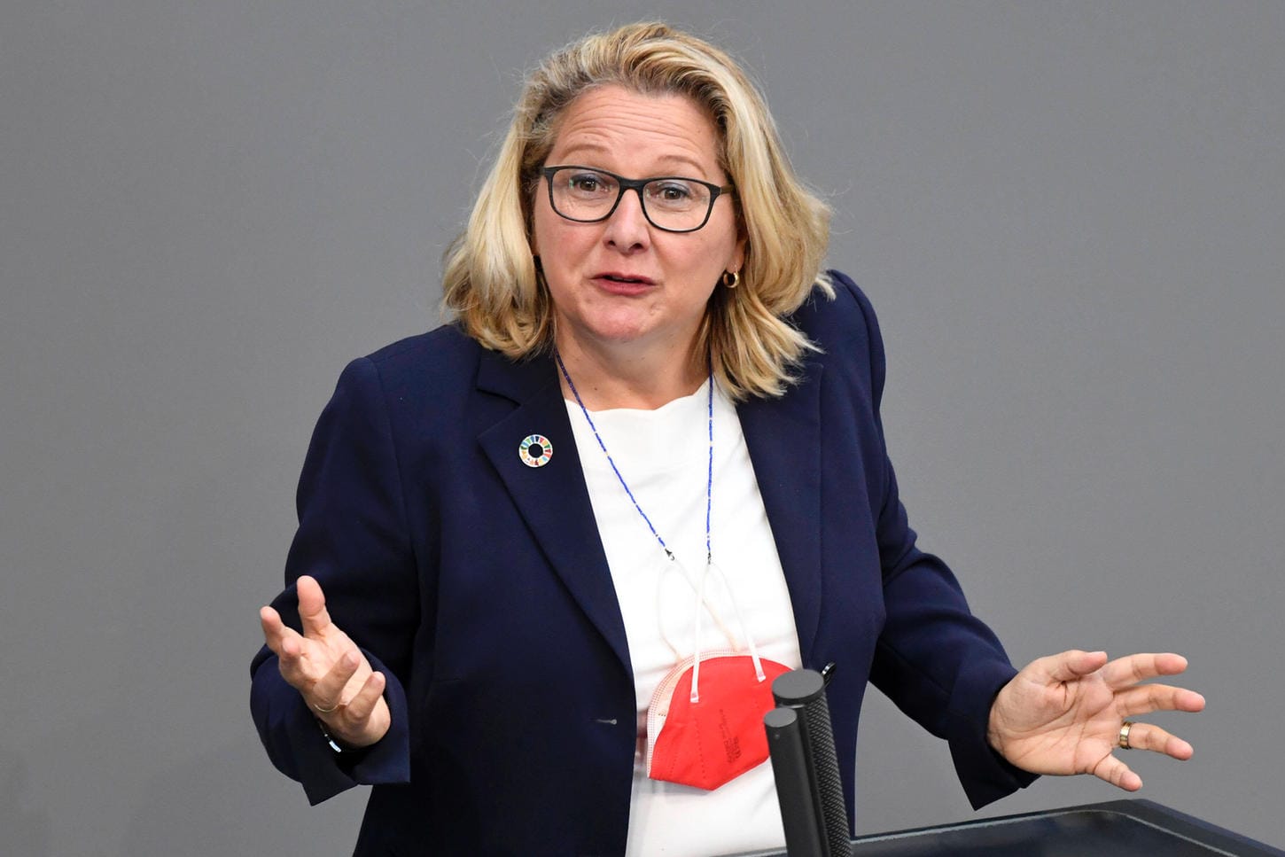 Bundesumweltministerin Svenja Schulze: Beim Thema Ölheizung sei die Union "streng in der Hand der Lobbyisten".
