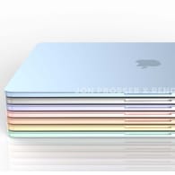 Sieht so das neue MacBook Air aus? Das Bild ist nur eine Computergrafik – echte Fotos gibt es bislang nicht.