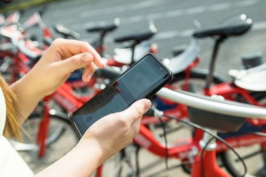Praktisch und preisgünstig: Mal eben ein Fahrrad ausleihen.