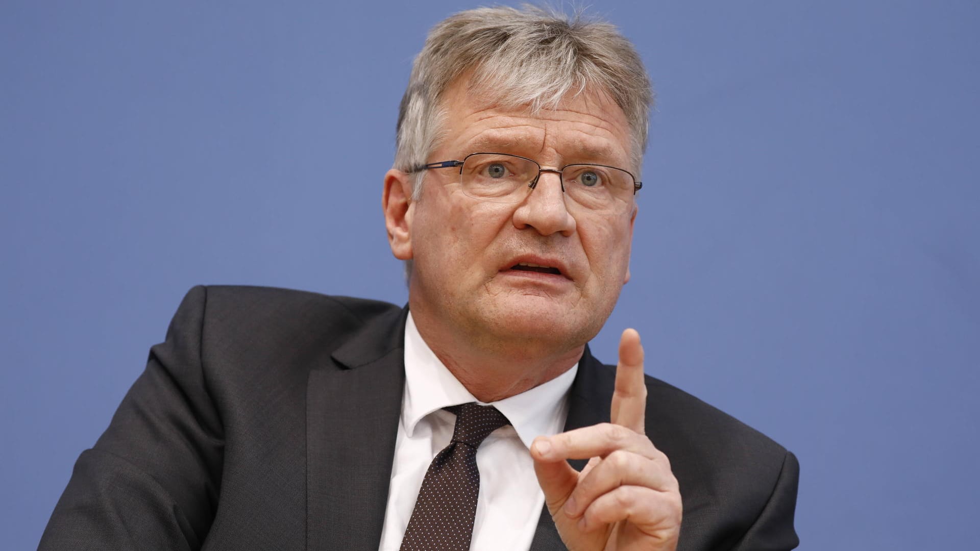 AfD-Bundessprecher Jörg Meuthen: Die Generalstaatsanwaltschaft Berlin prüft Ermittlungen gegen ihn in der Parteispendenaffäre.