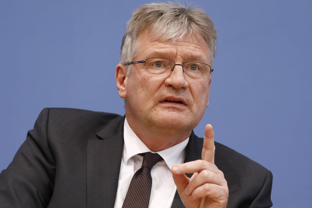 AfD-Bundessprecher Jörg Meuthen: Die Generalstaatsanwaltschaft Berlin prüft Ermittlungen gegen ihn in der Parteispendenaffäre.