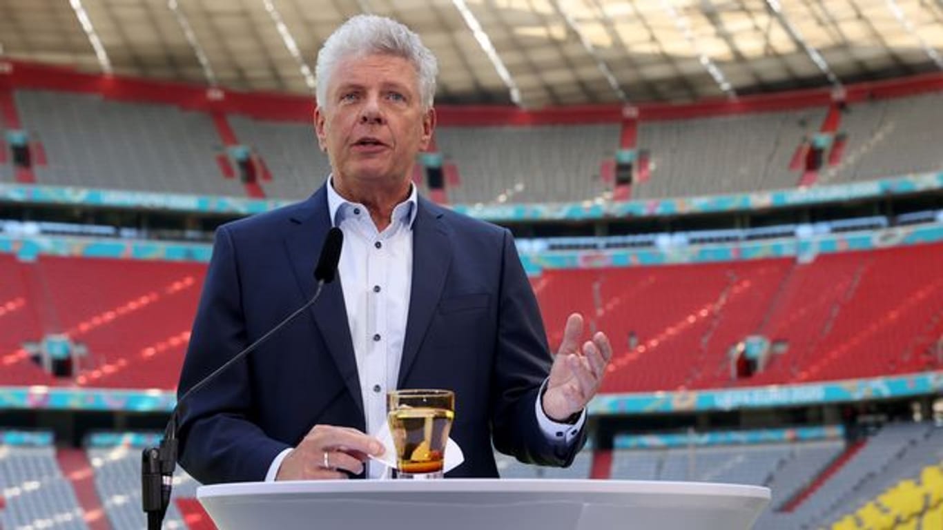 Dieter Reiter in Allianz Arena