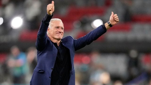 Will mit siner Mannschaft auch gegen Portugal das bestmögliche Ergebnis: Frankreichs Trainer Didier Deschamps.