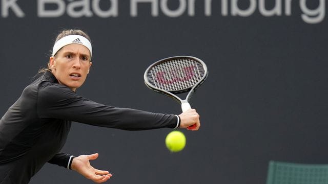 Petkovic musste sich im Achtelfinale von Bad Homburg Amanda Anisimova mit 1:6, 5:7 geschlagen geben.