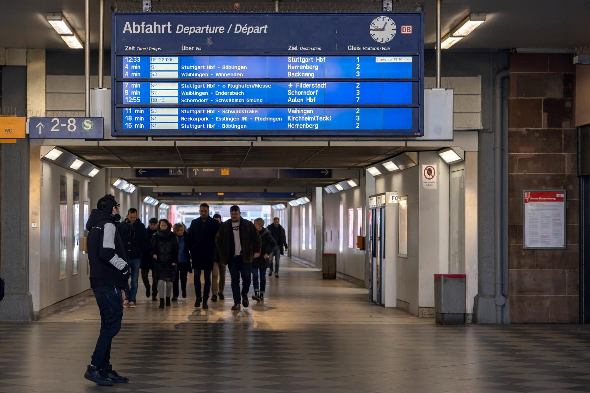 Der Bahnhof Stuttgart-Bad Cannstatt (Archivbild): Er soll renoviert werden.