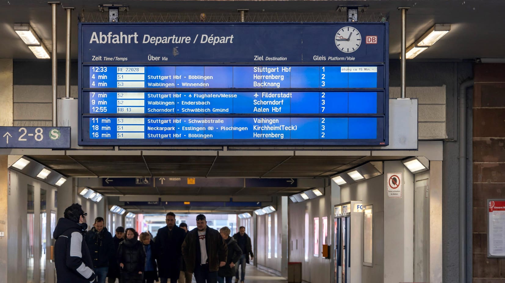 Der Bahnhof Stuttgart-Bad Cannstatt (Archivbild): Er soll renoviert werden.