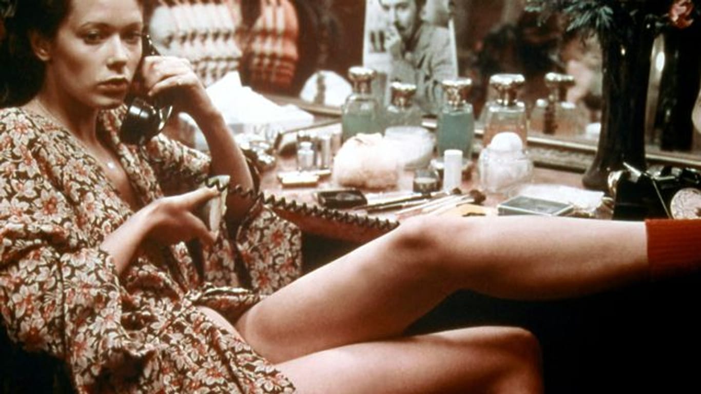 Sylvia Kristel als Hauptdarstellerin im Erotikfilm "Emmanuelle" aus dem Jahr 1974.