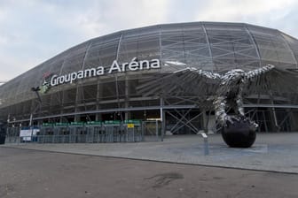 Die Groupama Arena von Ferencvaros Budapest: Das Stadion soll nun in den ungarischen Landesfarben erstrahlen.