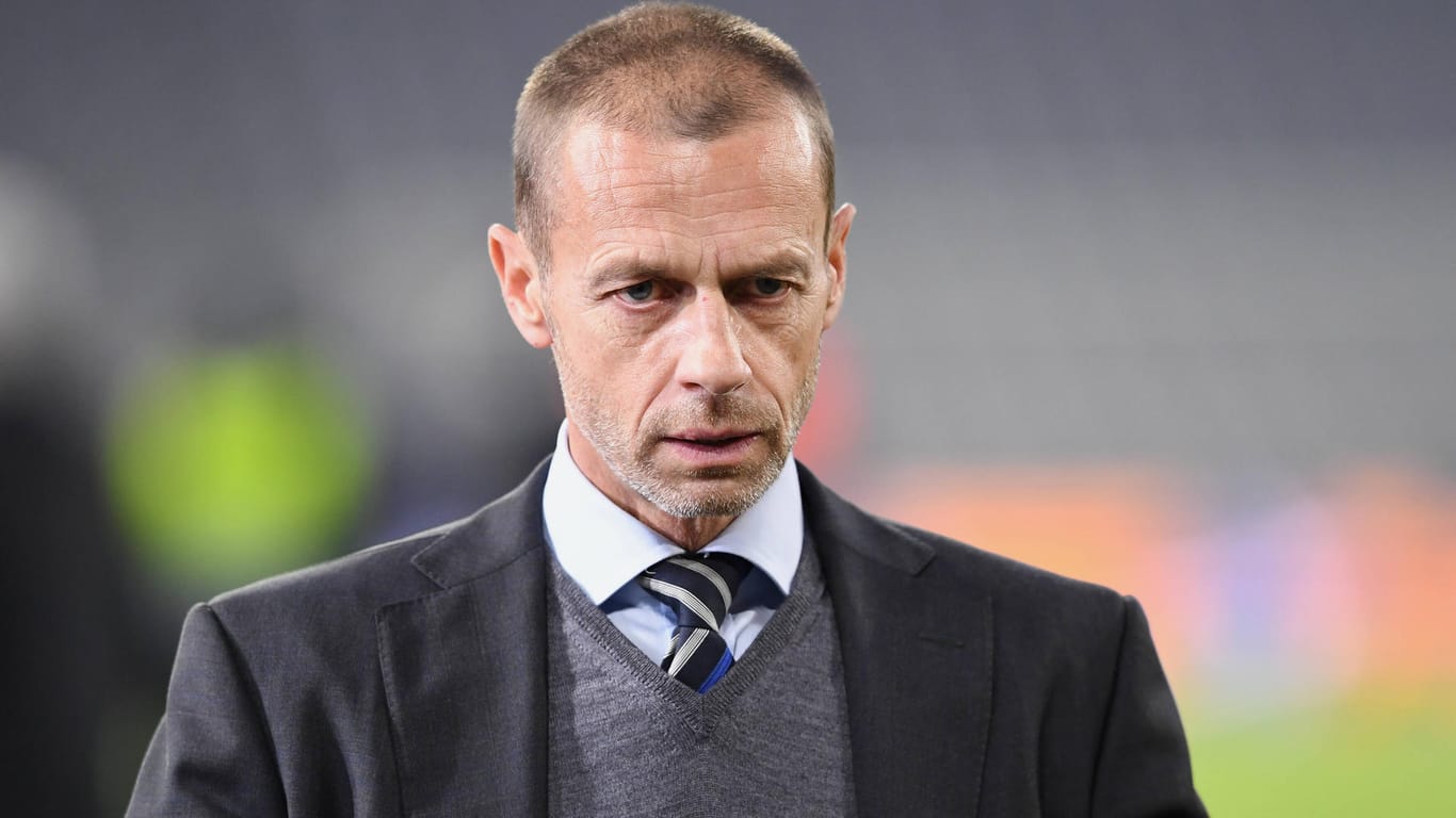 Aleksander Čeferin: Der Uefa-Präsident verteidigt die Entscheidung seines Verbandes.