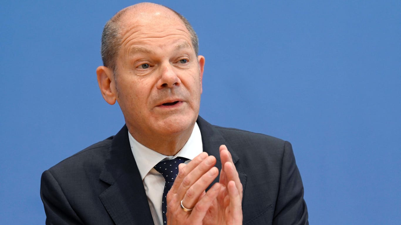 Olaf Scholz: Der Finanzminister hat seinen Haushaltsplan vorgestellt.
