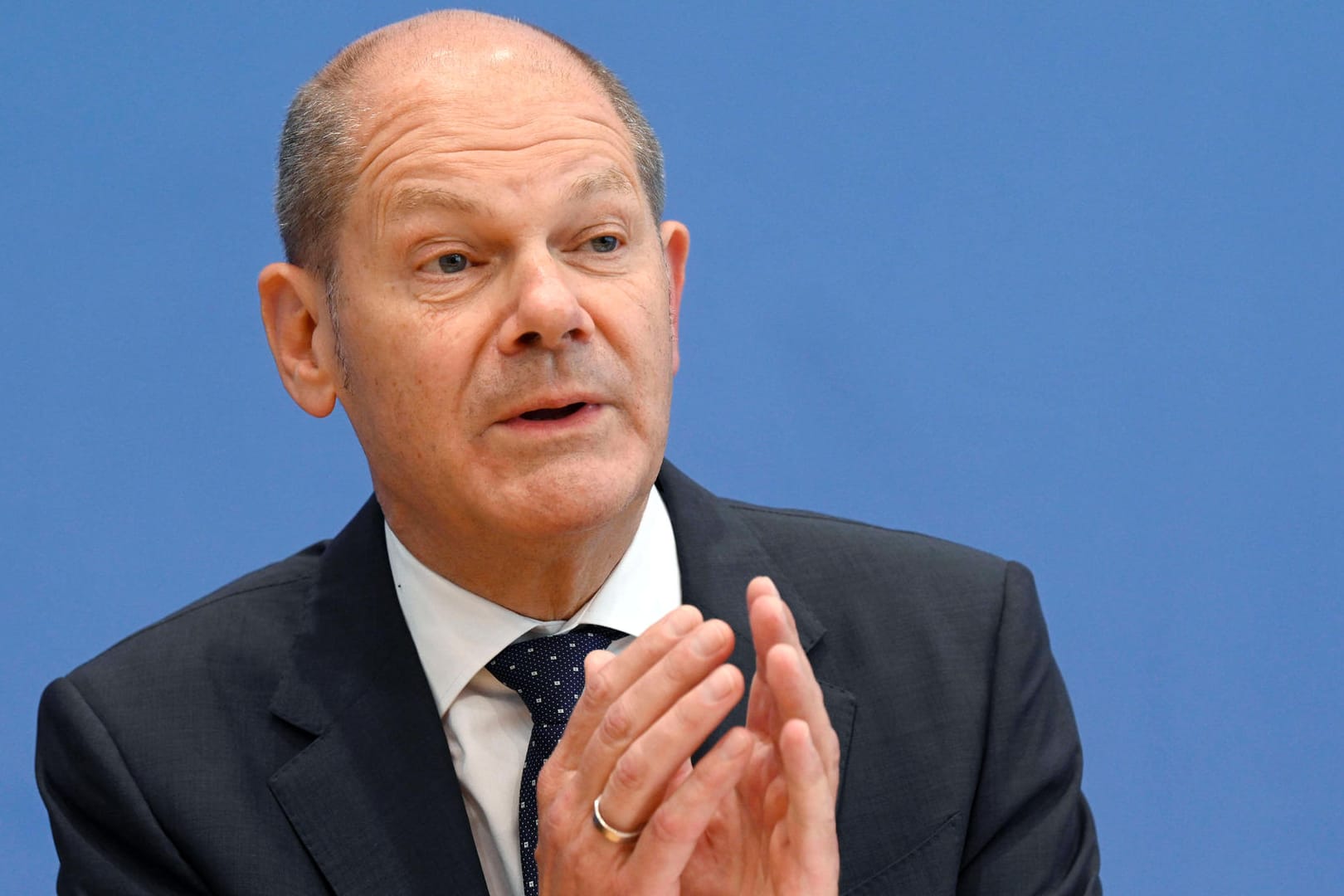 Olaf Scholz: Der Finanzminister hat seinen Haushaltsplan vorgestellt.