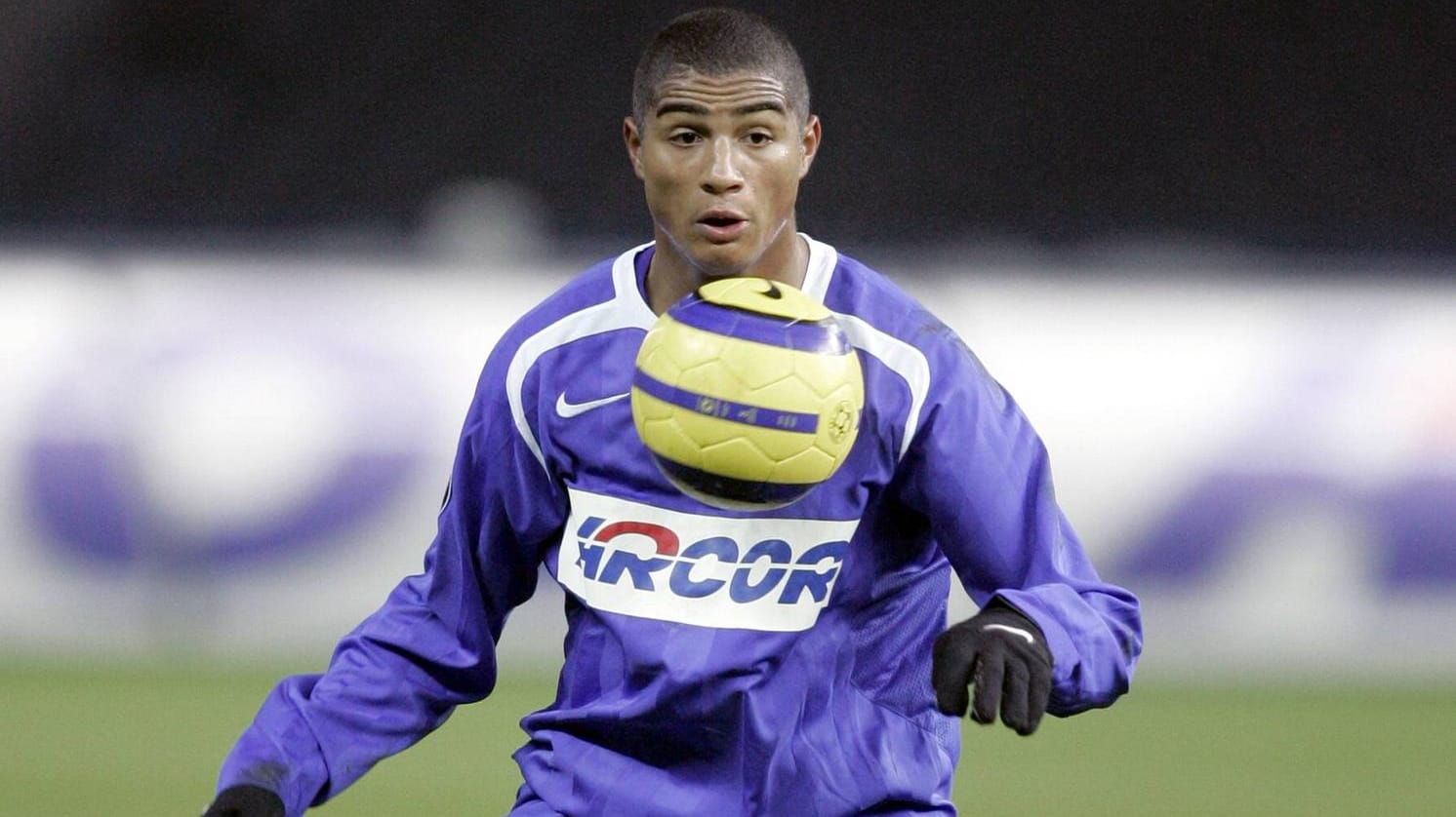 Kevin-Prince Boateng im Jahre 2005 im Hertha-Trikot.