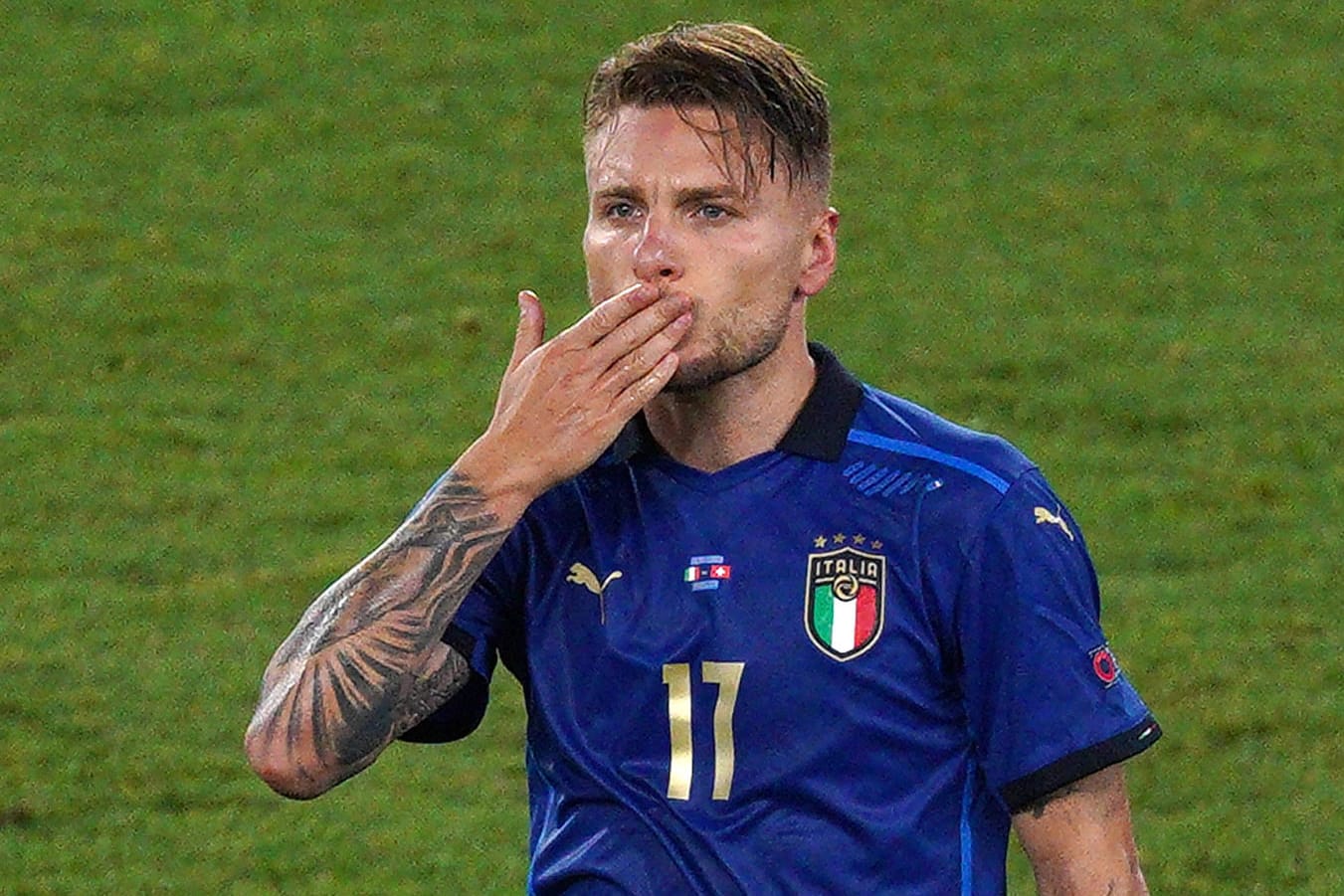 Ciro Immobile: Italiens Torjäger trifft im Achtelfinale auf Österreich.