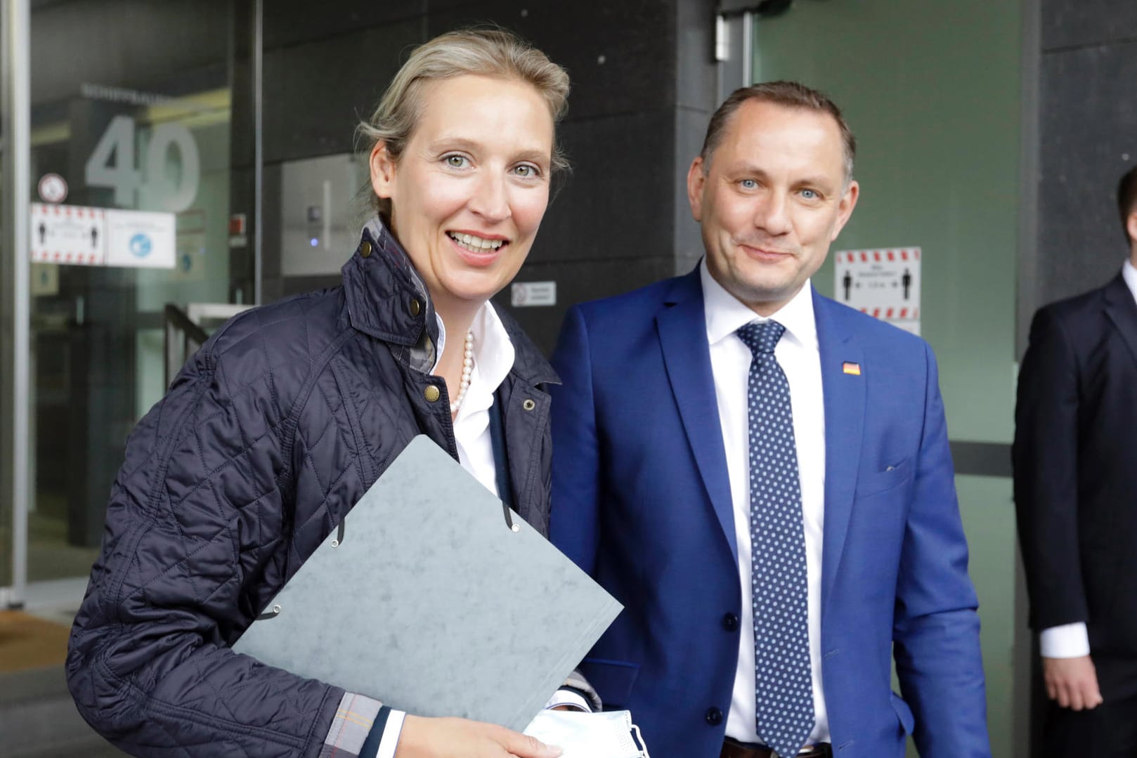 Von außen beeinflusst? AfD-Spitzenkandidaten für die Bundestagswahl, Alice Weidel und Tino Chrupalla.