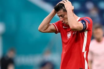 Für Robert Lewandowski und seine Polen ist die EM bereits nach der Vorrunde beendet.