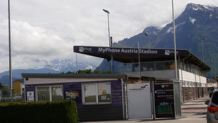 Sportzentrum ASKÖ Salzburg West: Die Spielstätte von Austria Salzburg.