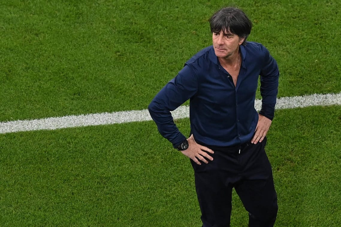 Bundestrainer Joachim Löw: Gegen Ungarn wirkte seine Mannschaft in der Offensive oft ideenlos.