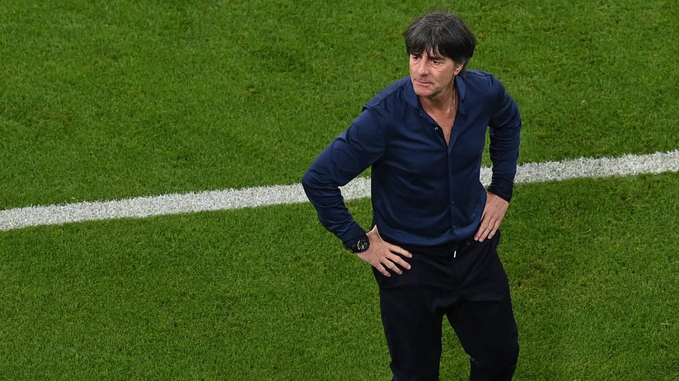 Bundestrainer Joachim Löw: Gegen Ungarn wirkte seine Mannschaft in der Offensive oft ideenlos.