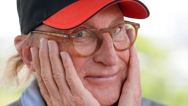 Otto Waalkes, Komiker, Schauspieler und Regisseur, während eines Pressetermins.