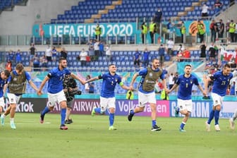Italien gab im Turnier bislang am meisten Torschüsse ab.