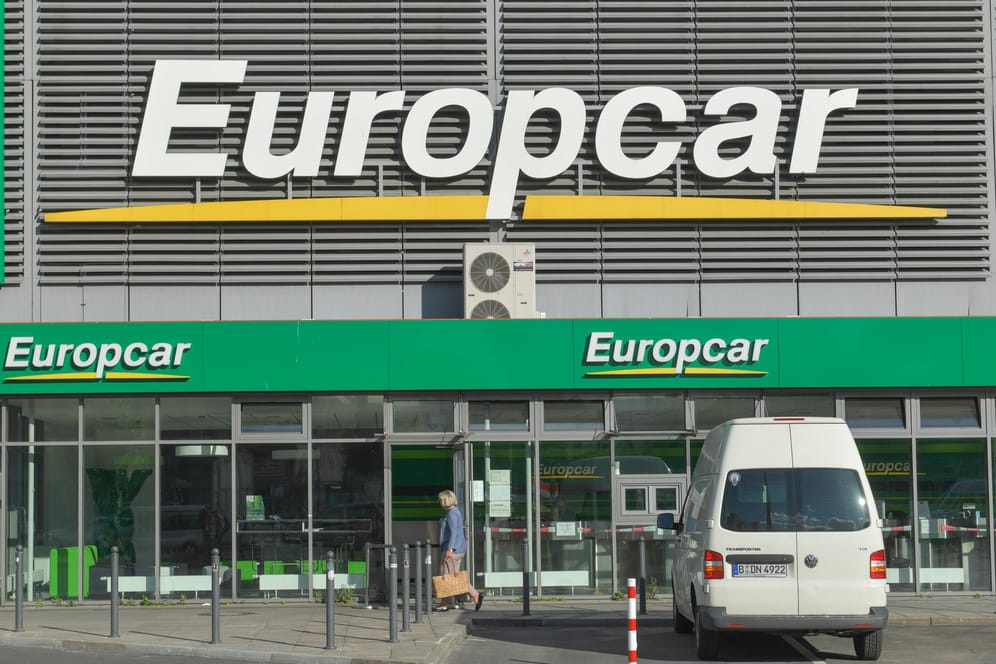Europcar in Berlin-Mitte (Symbolbild): VW will den Autovermieter übernehmen.