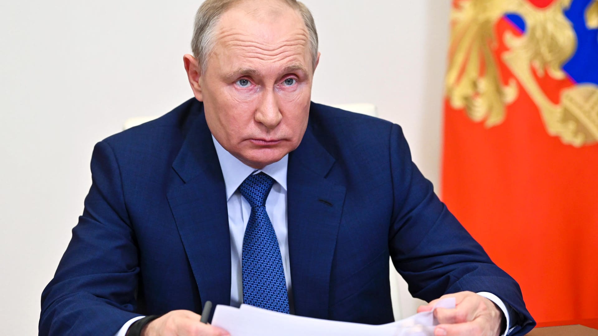Der russische Präsident Wladimir Putin: Beim EU-Gipfel in Brüssel werden sowohl Sanktionen gegen Russland als auch eine Rückkehr zu Spitzentreffen mit dem Land diskutiert.