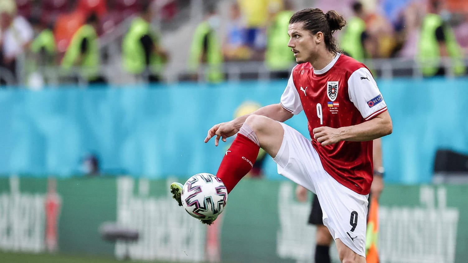Marcel Sabitzer: Der Österreicher spielte bisher eine starke EM und steht mit dem Team im Achtelfinale. Marcel Sabitzer: Der Österreicher spielte bisher eine starke EM und steht mit dem Team im Achtelfinale.