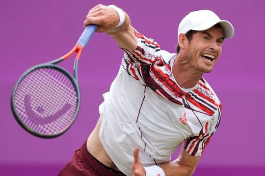 Tritt beim olympischen Tennis-Turnier in Tokio an: Andy Murray in Aktion.