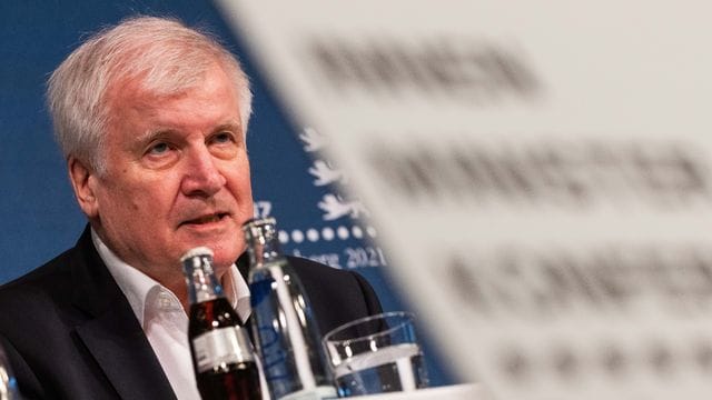 Horst Seehofer spricht