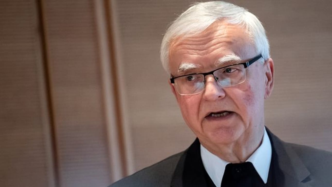 Erzbischof Heiner Koch, Bischof des Erzbistums Berlin: Die Frage zu seinem eigenen möglichen Rücktritt lässt ihn nicht los.