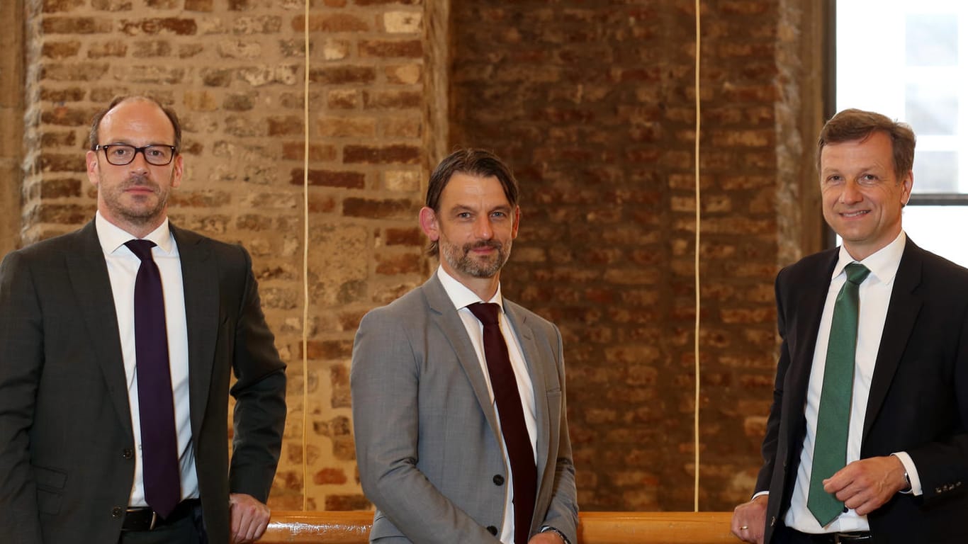 Niklas Kienitz, William Wolfgramm und Ascan Egerer (von links): Bei der Ratssitzung wurden drei Dezernenten gewählt.