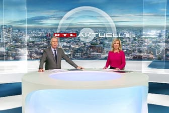 Peter Kloeppel und Ulrike von der Groeben: Seit Jahren stehen beide gemeinsam für "RTL aktuell" vor der Kamera.