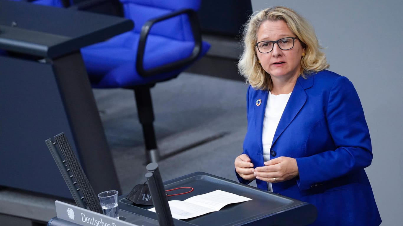 Svenja Schulze, Bundesumweltministerin: Bis 2045 soll treibhausgasneutral gewohnt und gewirtschaftet werden.