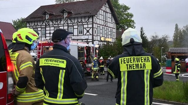 Feuer im rechtsextremen Szenetreff - Brandstiftung vermutet